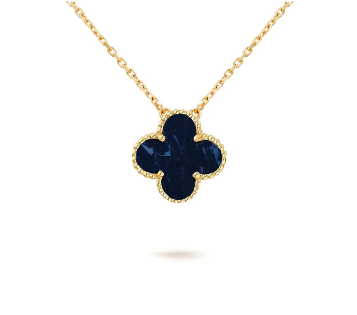 [Limara]15MM CLOVER FLOWER PENDANT NECKLACE COLLECTION