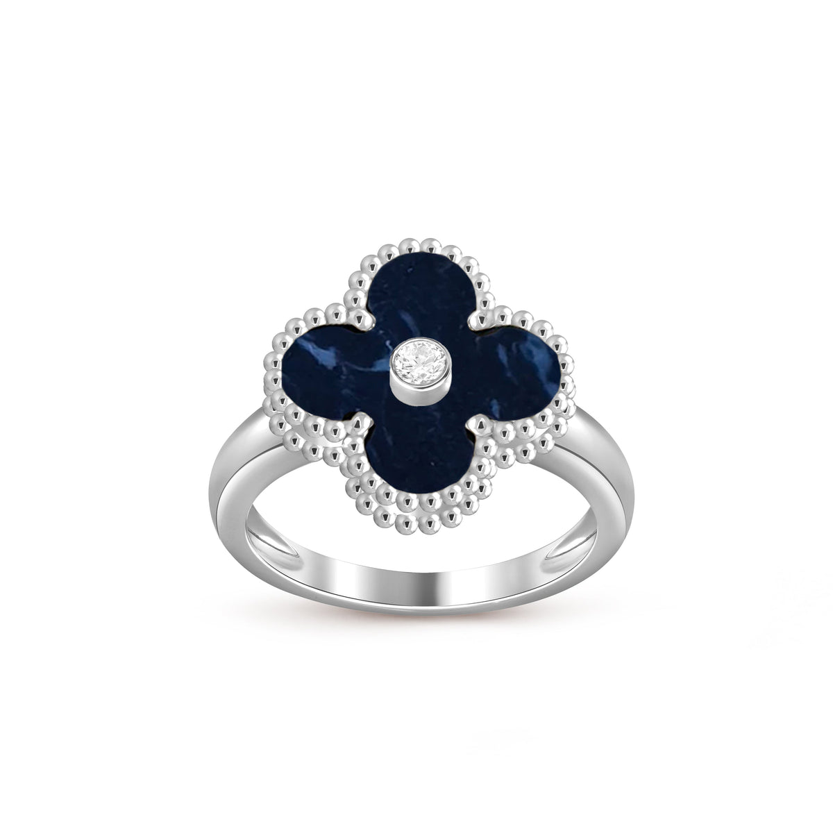 [Limara] CLOVER SILVER DIOMND RING COLLECTION