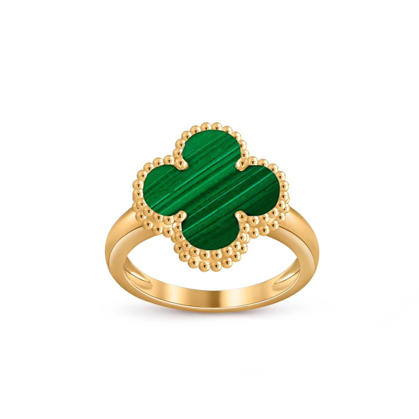 [Limara]LUCKY CLOVER VINTAGE GOLD RING COLLECTION