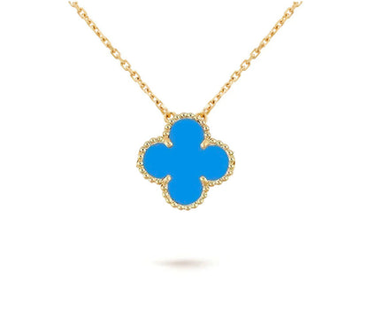 [Limara]15MM CLOVER FLOWER PENDANT NECKLACE COLLECTION