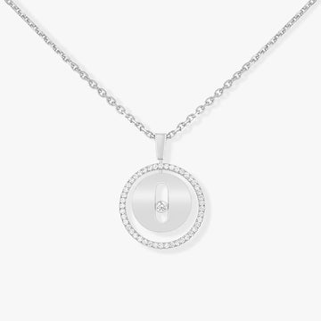 [Limara]LUCKY MOVE PM NECKLACE SILVER DIAMOND