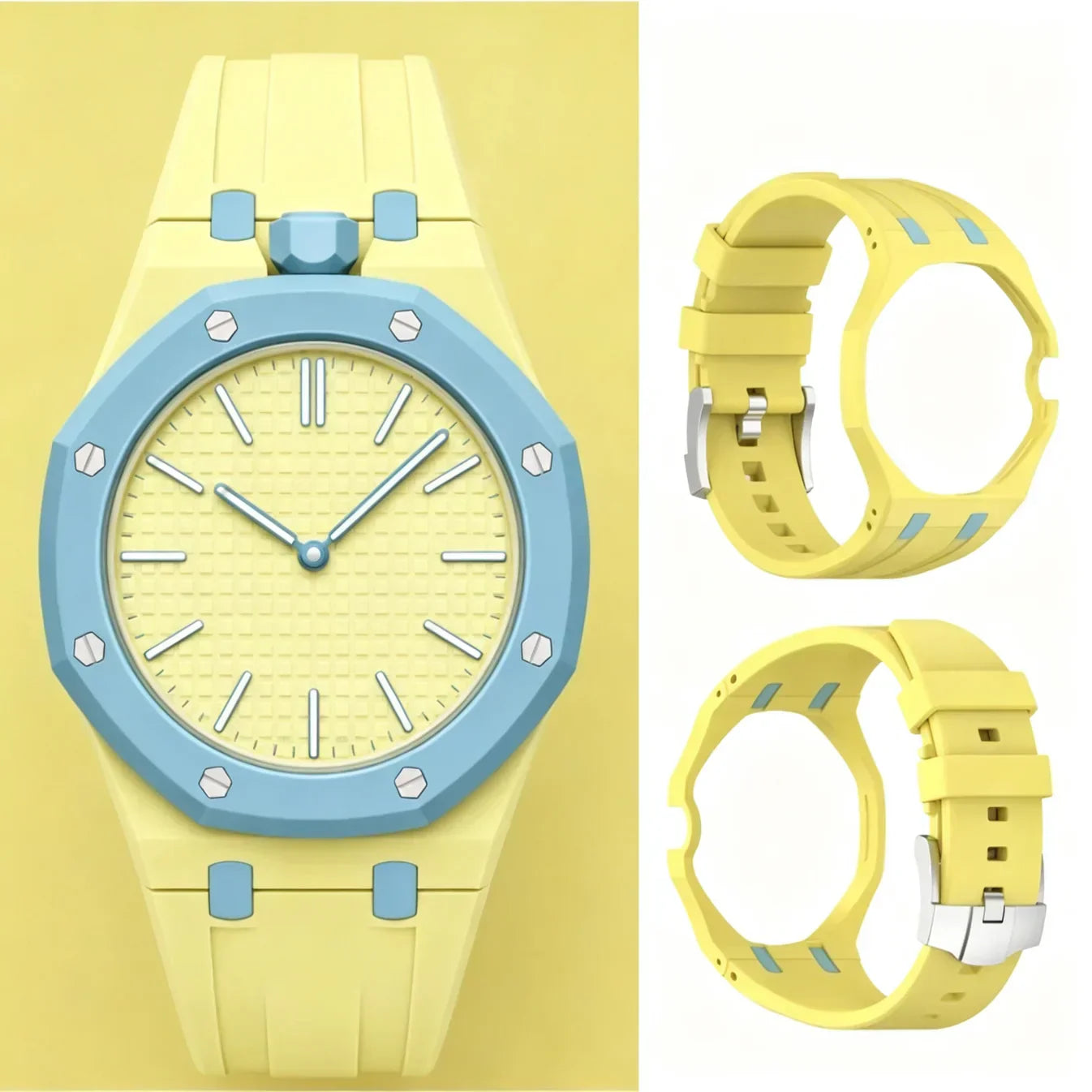 [Limara]ROYAL OAK POP EXCLUSIVE RUBBER STRAP