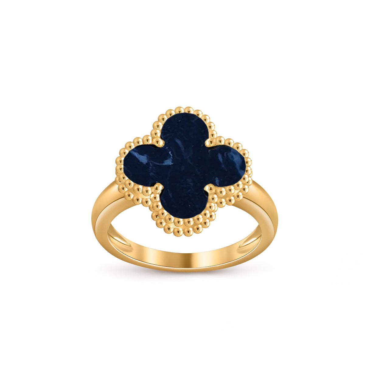 [Limara]LUCKY CLOVER VINTAGE GOLD RING COLLECTION