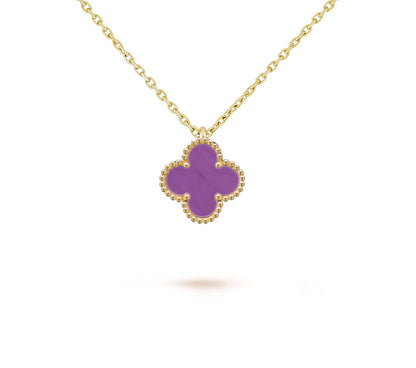 [Limara]9.5MM MINI CLOVER PENDANT NECKLACE COLLECTION
