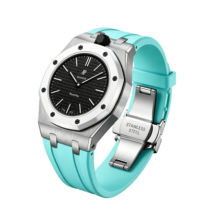 [Limara]Royal Oak Pop Exclusive Steel Case & Silicone Strap With Cradle