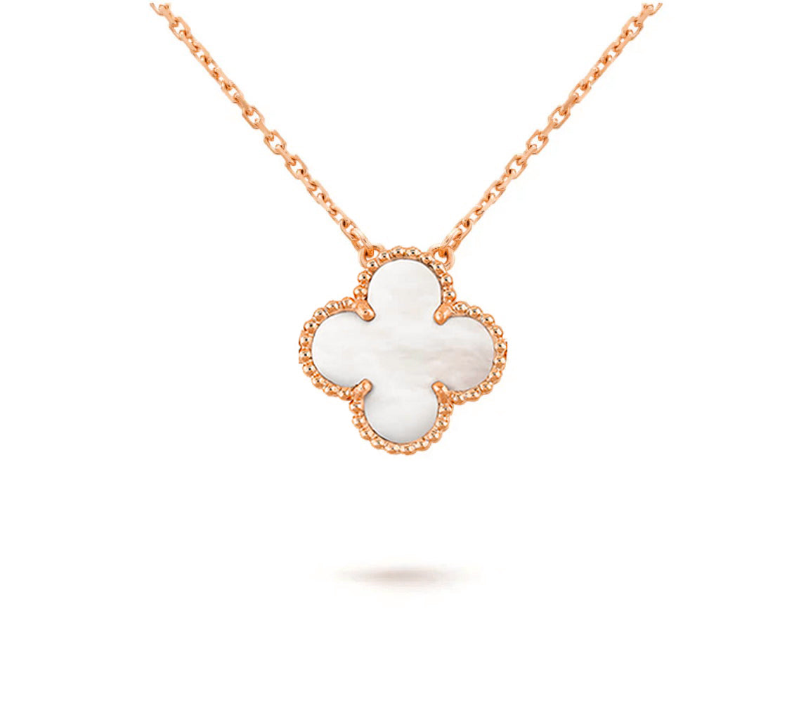 [Limara]15MM CLOVER FLOWER PENDANT NECKLACE COLLECTION