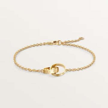 [Limara] LOVE BRACELET DOUBLE RING