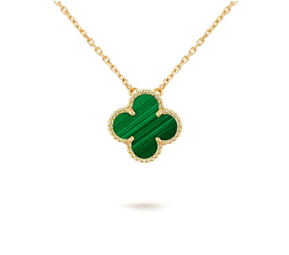 [Limara]15MM CLOVER FLOWER PENDANT NECKLACE COLLECTION