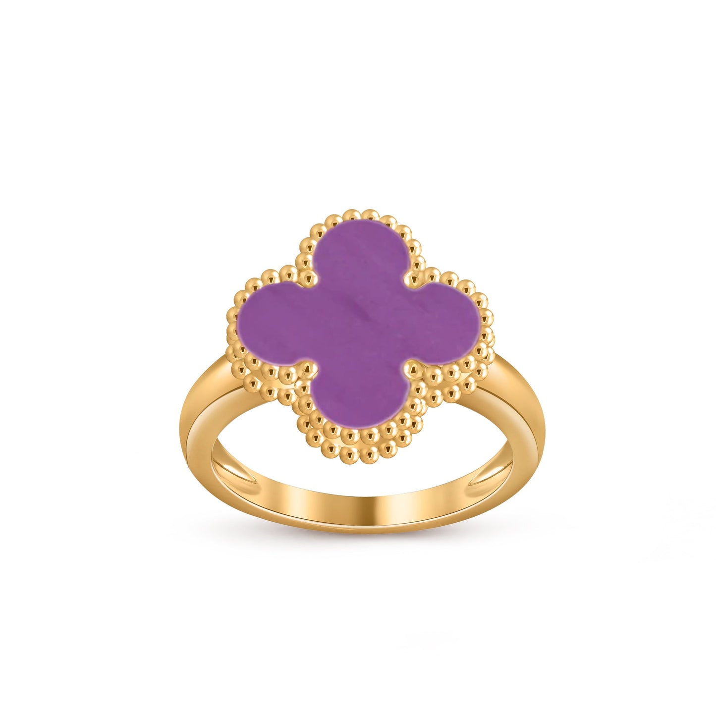 [Limara]LUCKY CLOVER VINTAGE GOLD RING COLLECTION