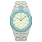 Royal Oak Pop Exclusive Bioceramic Case & Bioceramic Strap Full Diamond