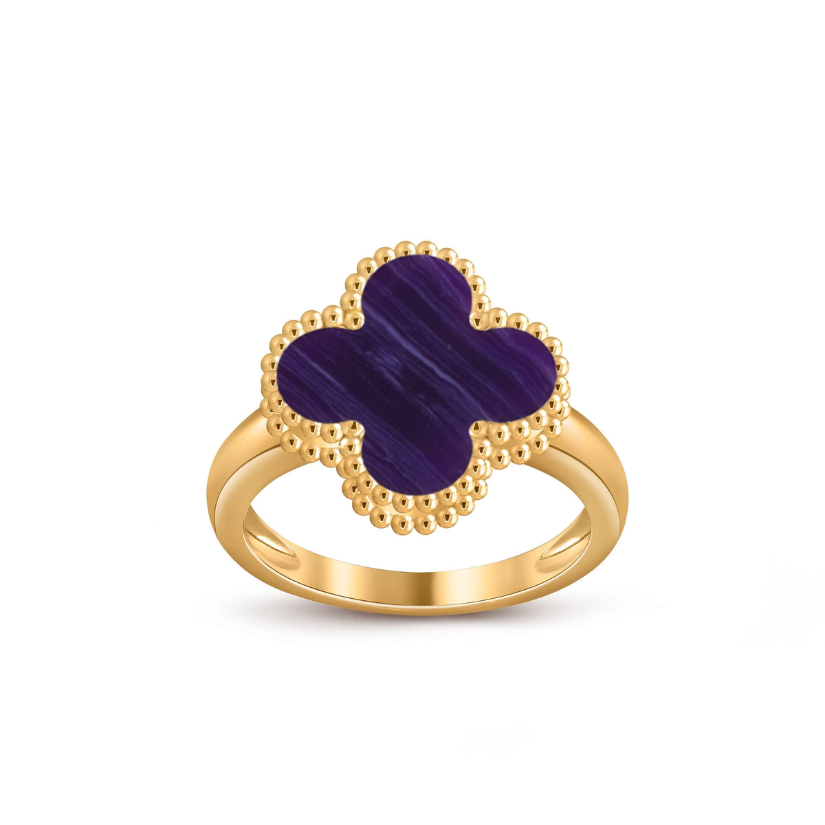 [Limara]LUCKY CLOVER VINTAGE GOLD RING COLLECTION