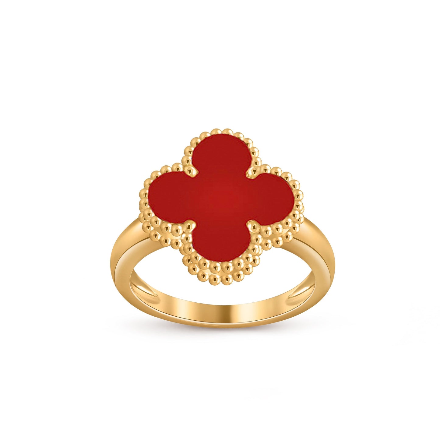 [Limara]LUCKY CLOVER VINTAGE GOLD RING COLLECTION