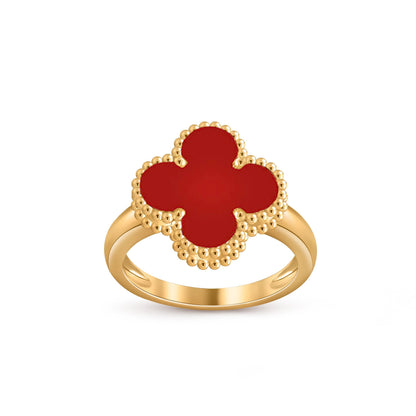 [Limara]LUCKY CLOVER VINTAGE GOLD RING COLLECTION