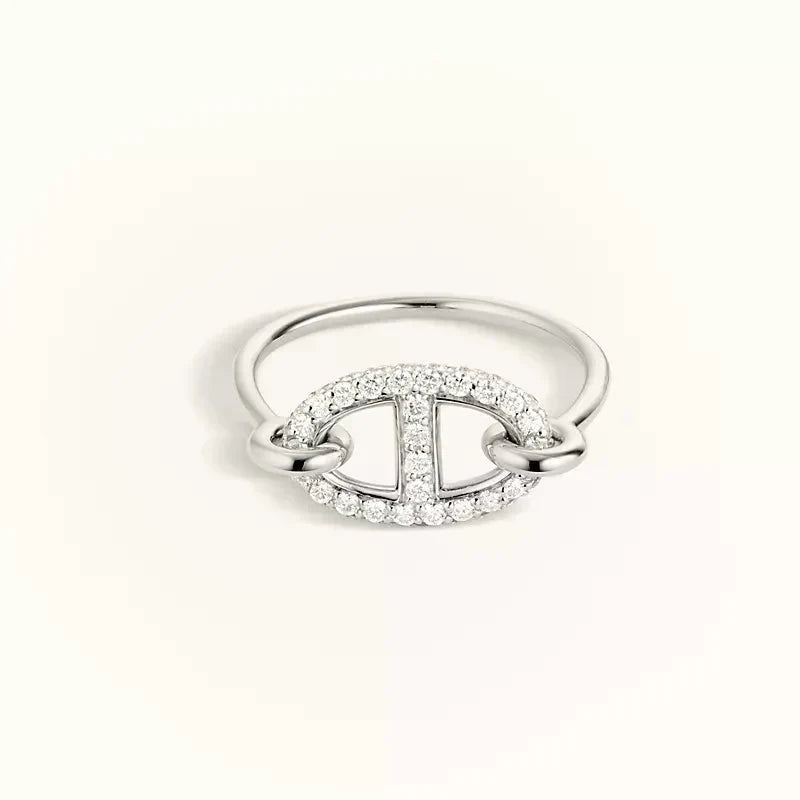 [Limara]RONDE SMALL SILVER DIAMOND RING