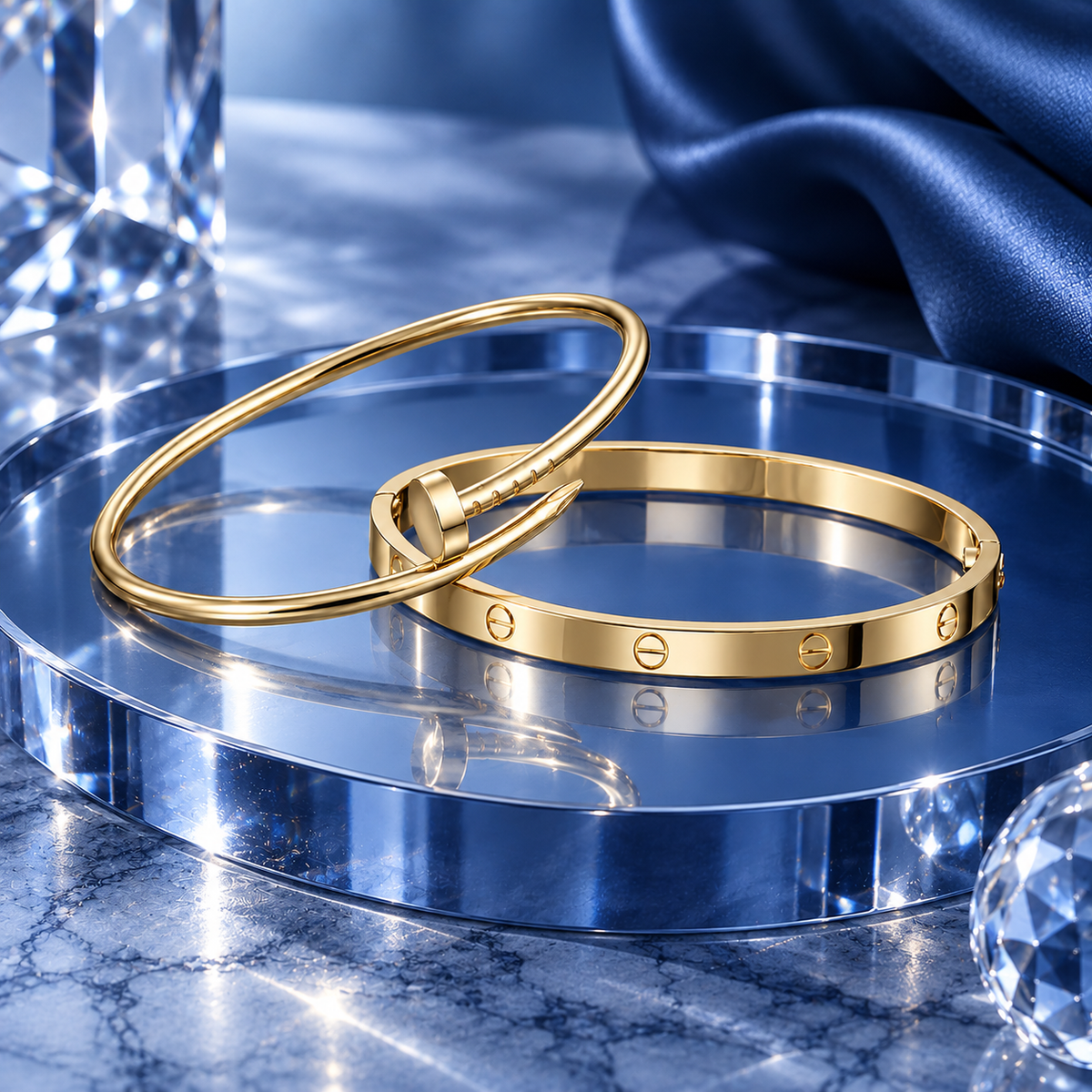 [Limara] LOVE & JUSTE Classic Bracelet Stack Set