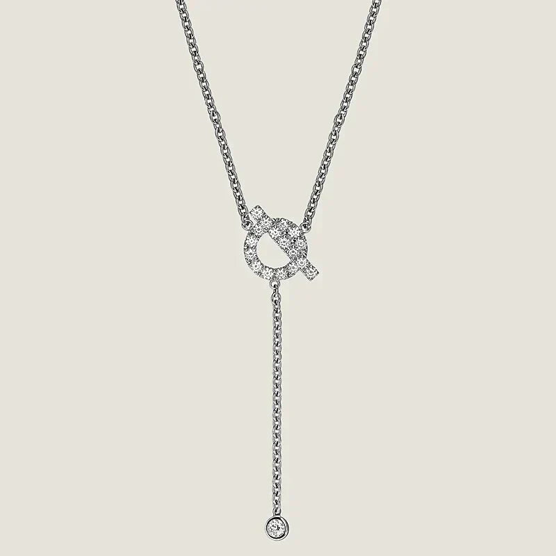 [Limara]FINESSE SILVER DIAMOND NECKLACE