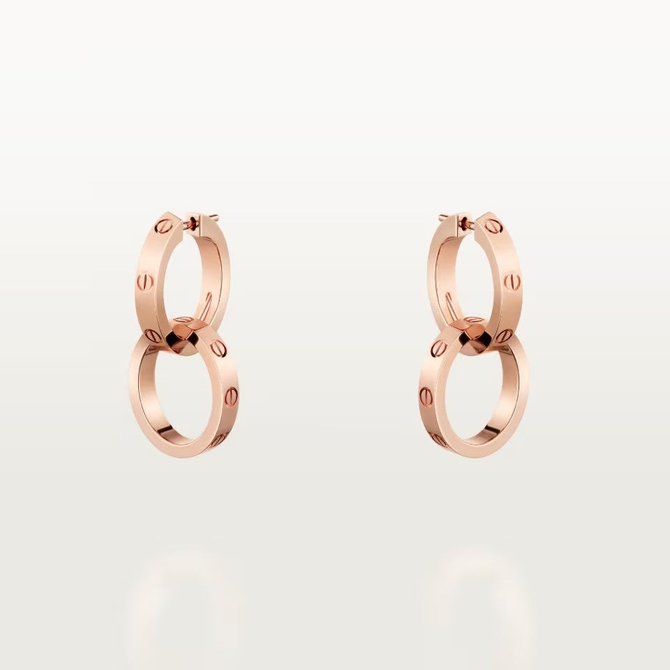 [Limara] LOVE 3.3MM DANGLE EARRINGS