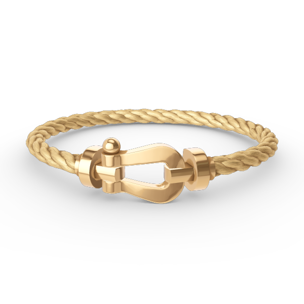 [Limara]FORCE LARGE HORSESHOE BRACELET - GOLD