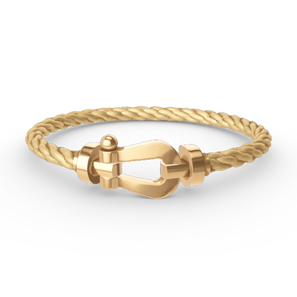 [Limara]FORCE LARGE HORSESHOE BRACELET - GOLD