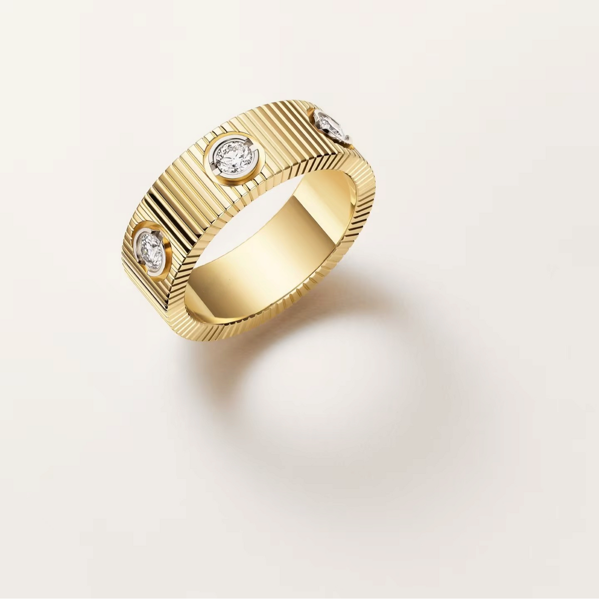 [Limara]LOVE 6.5MM UNLIMITED RING, 6 DIAMONDS