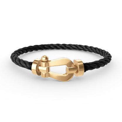 [Limara]FORCE LARGE HORSESHOE BRACELET - GOLD