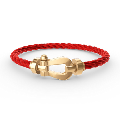 [Limara]FORCE LARGE HORSESHOE BRACELET - GOLD