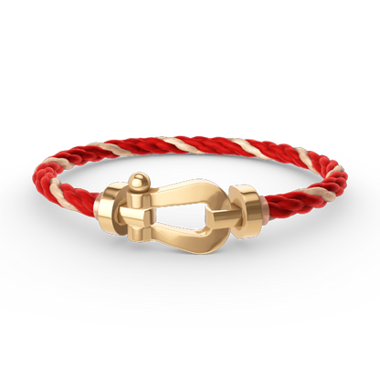 [Limara]FORCE LARGE HORSESHOE BRACELET - GOLD