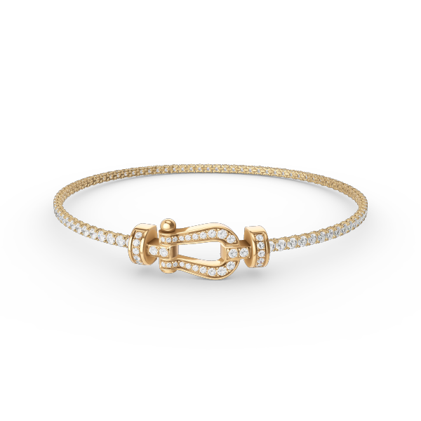 [Limara]FORCE  HORSESHOE  DIAMOND TENNIS BRACELET