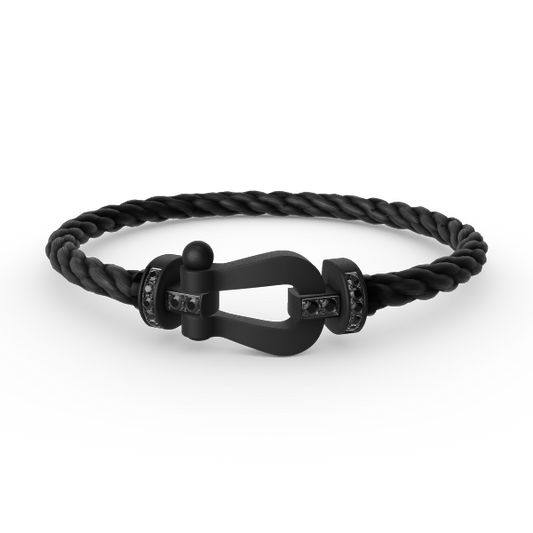 [Limara]FORCE LARGE SERIES BLACK SAMURAI BRACELET