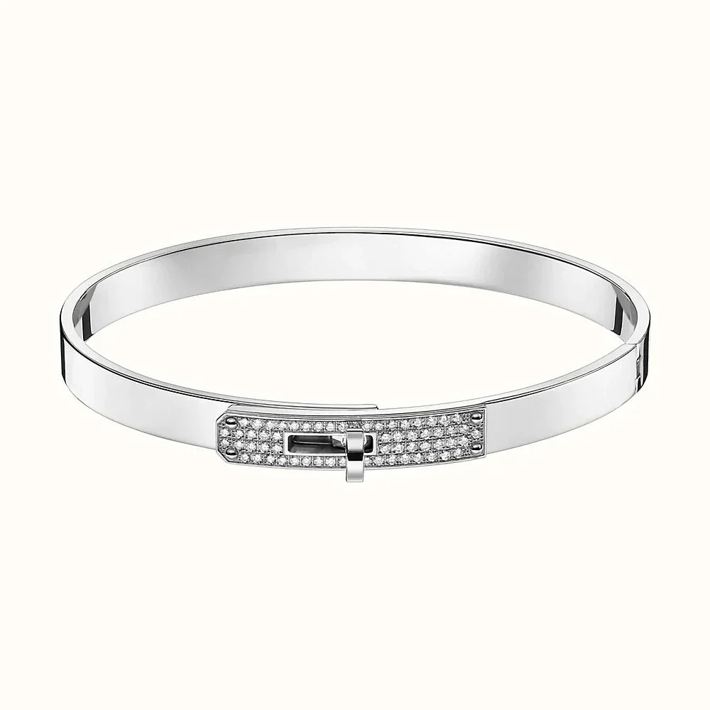 [Limara]KELLY SILVER DIAMOND BRACELET
