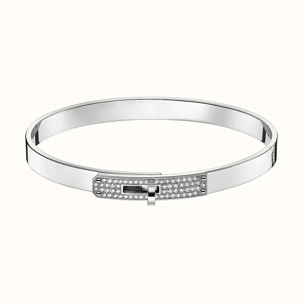 [Limara]KELLY SILVER DIAMOND BRACELET