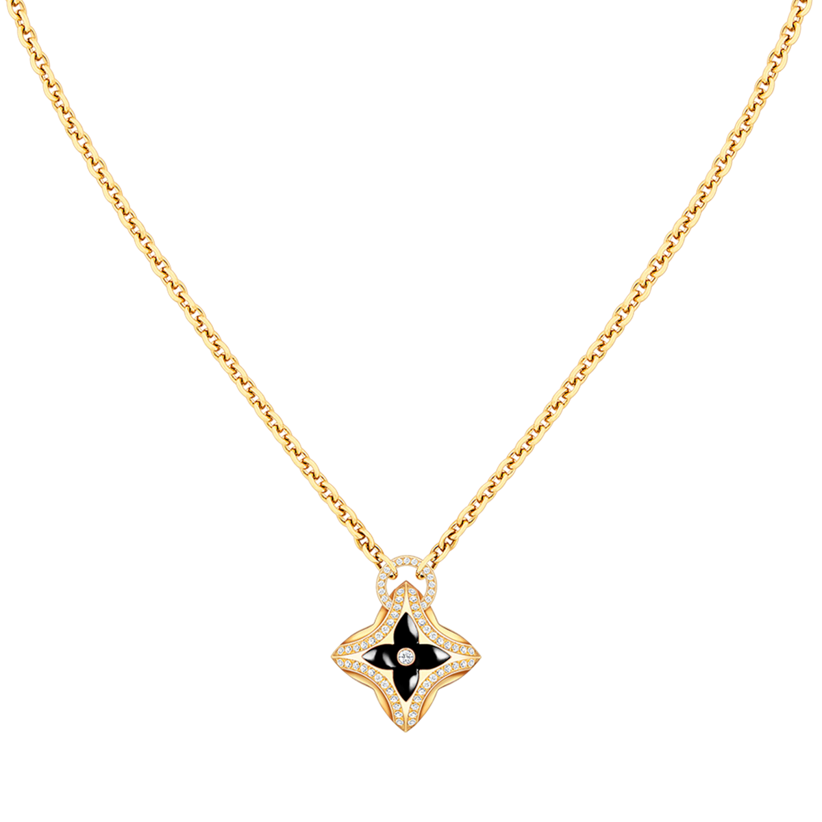 [Limara]STAR PEDANT ROSE GOLD DIAMOND NECKLACE