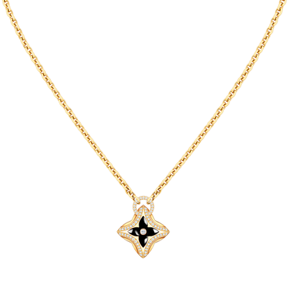 [Limara]STAR PEDANT ROSE GOLD DIAMOND NECKLACE