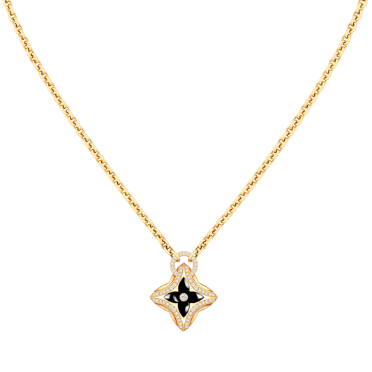 [Limara]STAR PEDANT ROSE GOLD DIAMOND NECKLACE