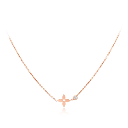 [Limara]BLOSSOM PENDANT ROSE GOLD AND DIAMOND