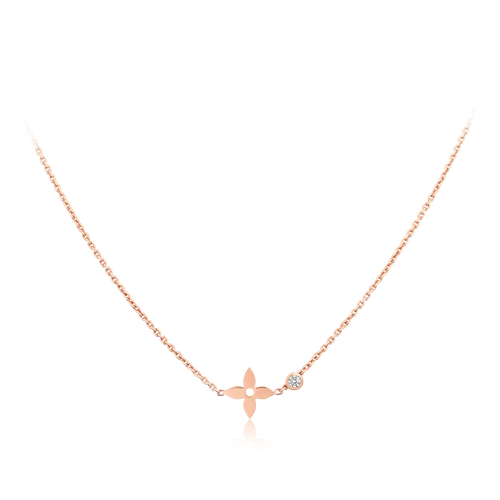 [Limara]BLOSSOM PENDANT ROSE GOLD AND DIAMOND