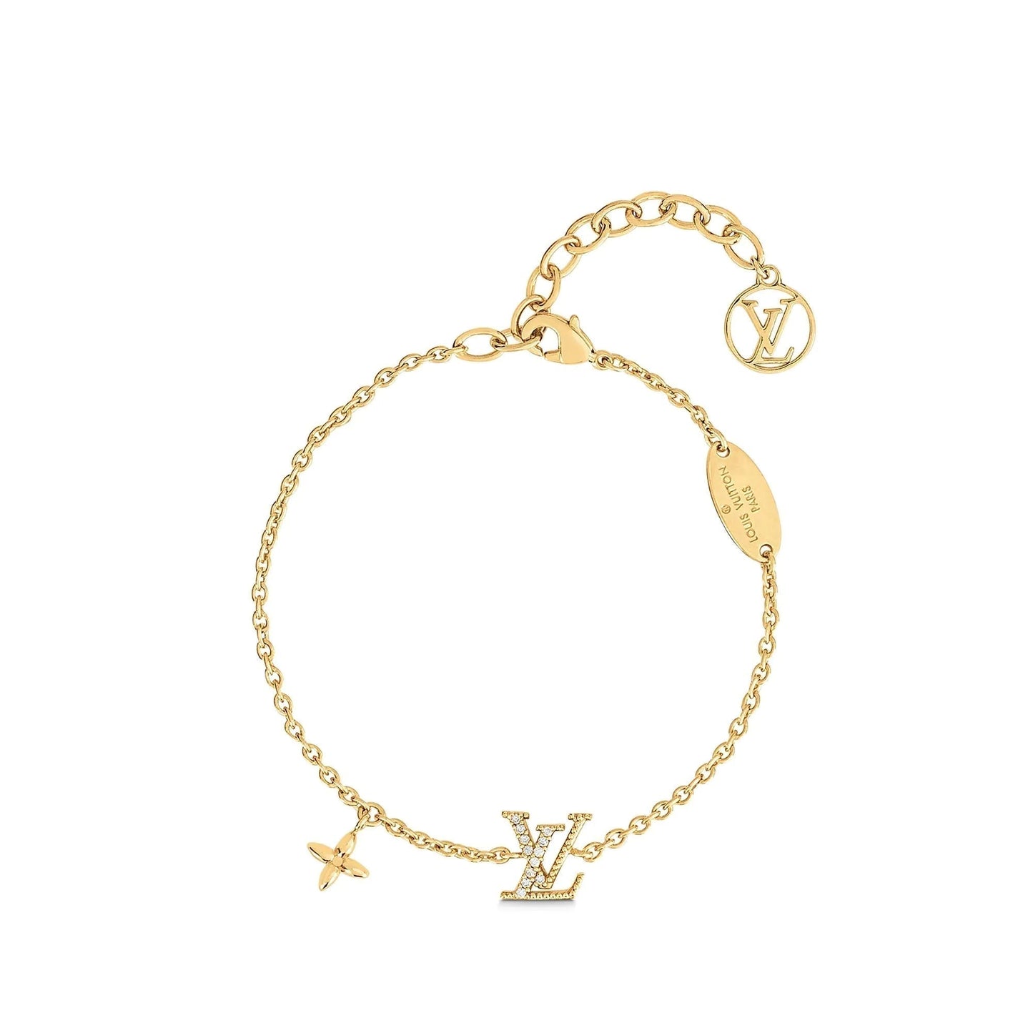[Limara]LOGO STAR MOTIF GOLD BRACELET