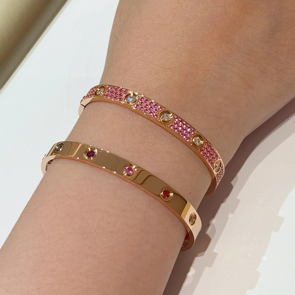 [Limara] 2026 RAINBOW LOVE BRACELET 6.1MM  10 DIAMONDS