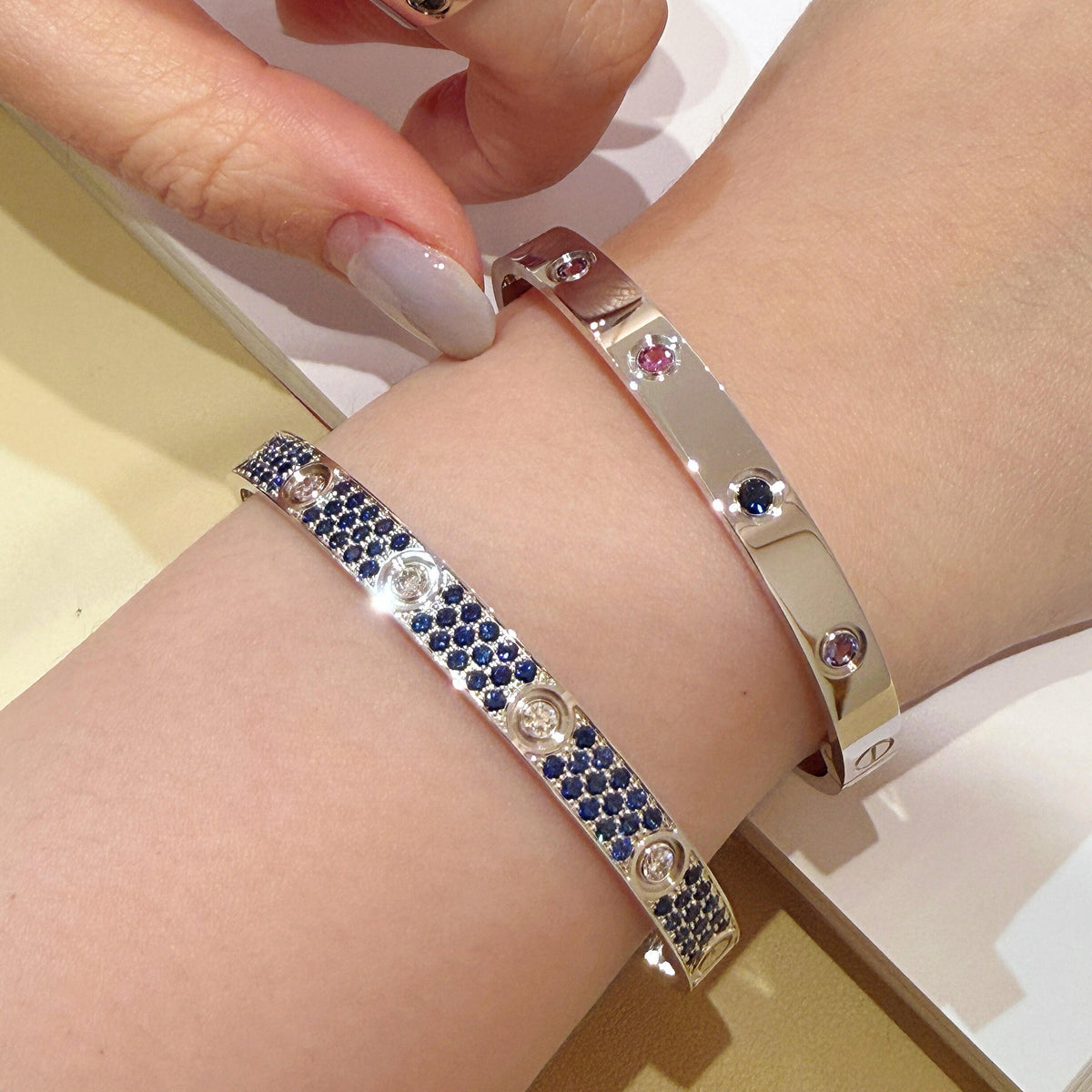 [Limara] 2026 RAINBOW LOVE BRACELET 6.1MM  10 DIAMONDS