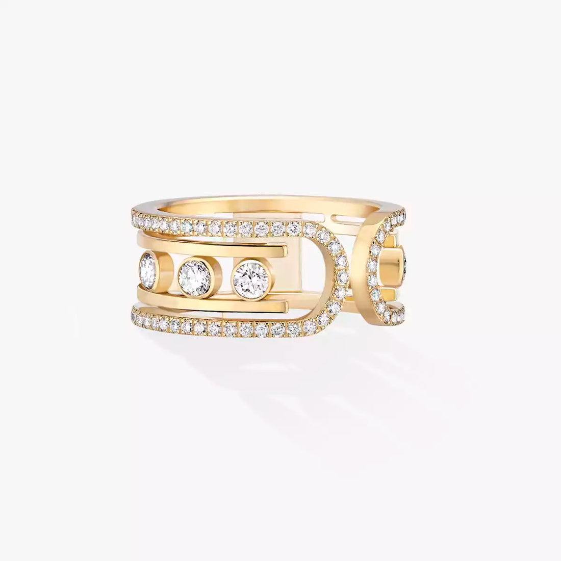 [Limara]Move 10th Diamond Ring in Gold