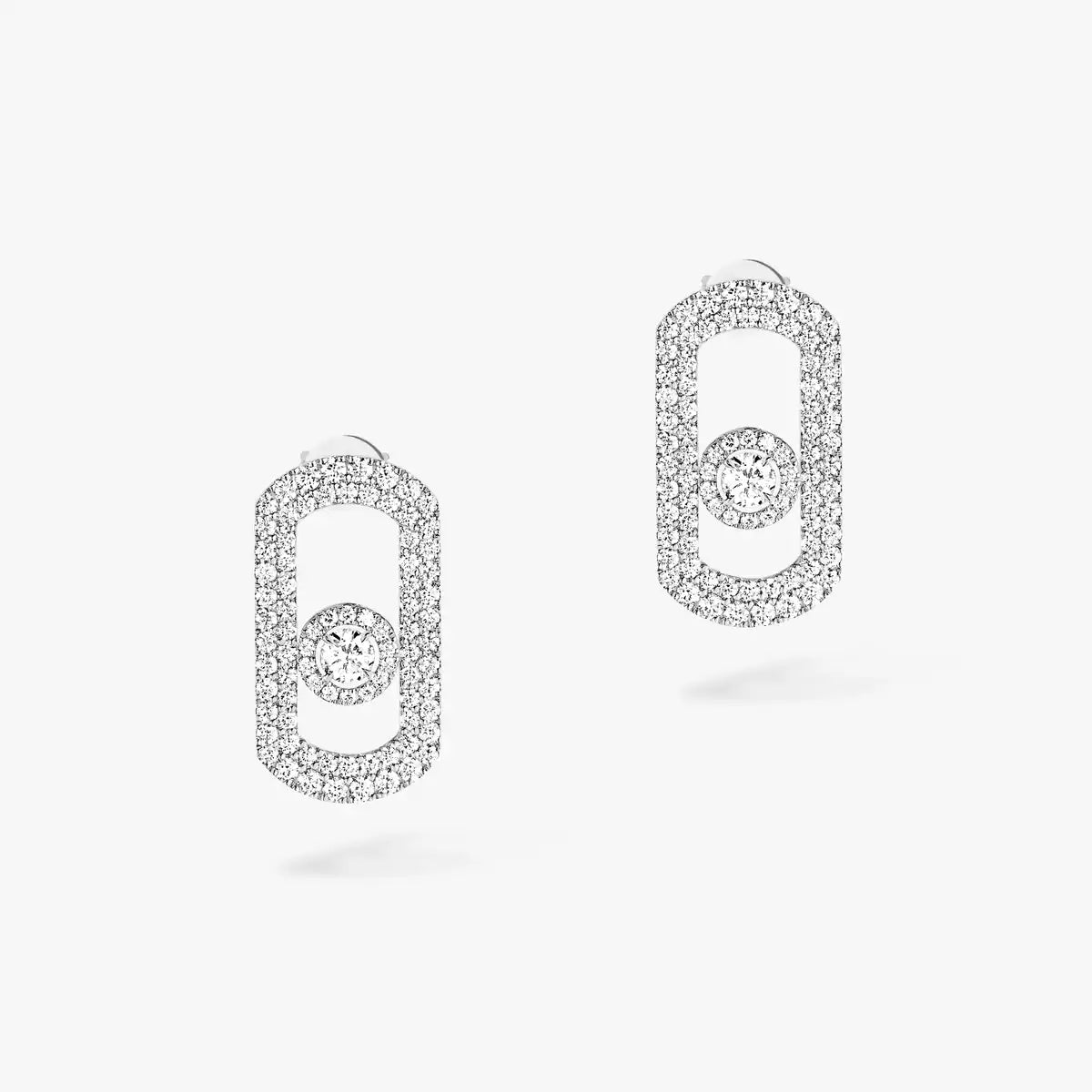 [Limara]So Move Pave_-Set Diamond Earrings in Silver