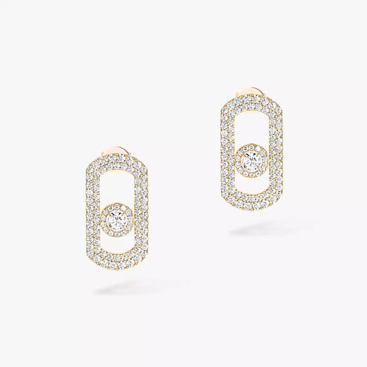 [Limara]SO MOVE PAVÉ DIAMOND EARRINGS