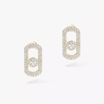 [Limara]So Move Pave_-Set Diamond Earrings in Silver