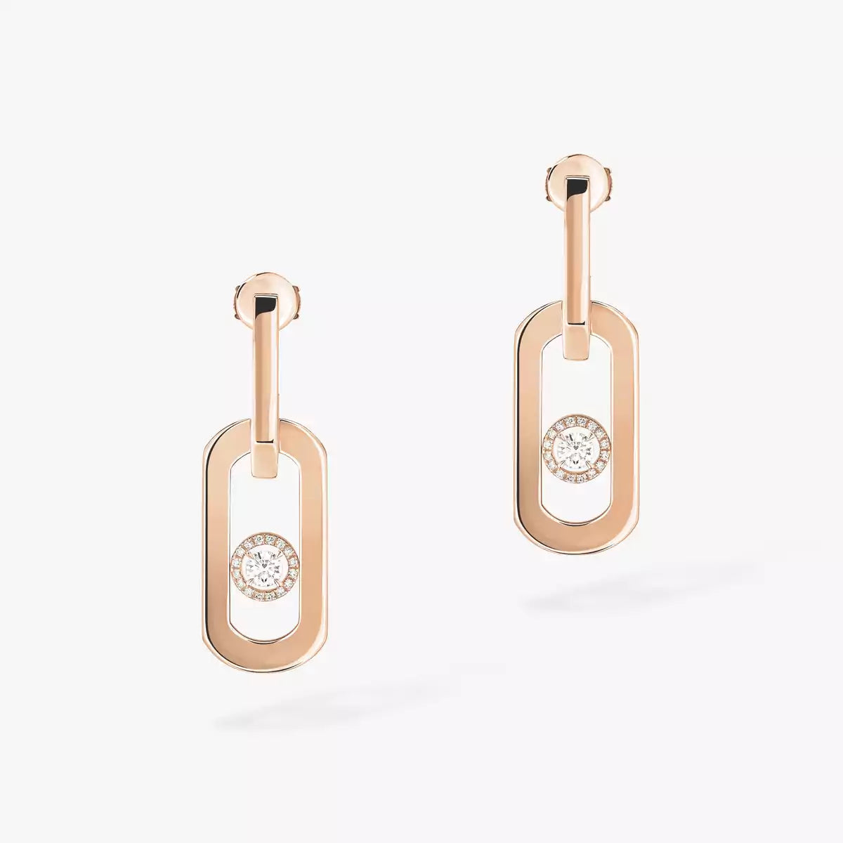 [Limara]SO MOVE XL DIAMOND PENDANT EARRINGS