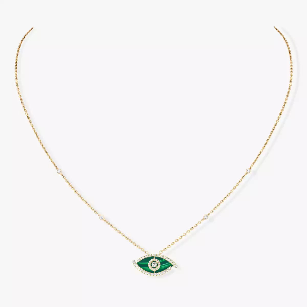 [Limara]LUCKY EYE DIAMOND NECKLACE