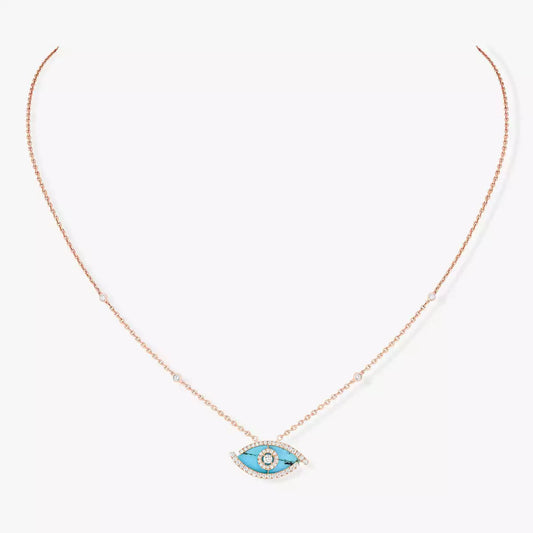 [Limara]LUCKY EYE DIAMOND NECKLACE