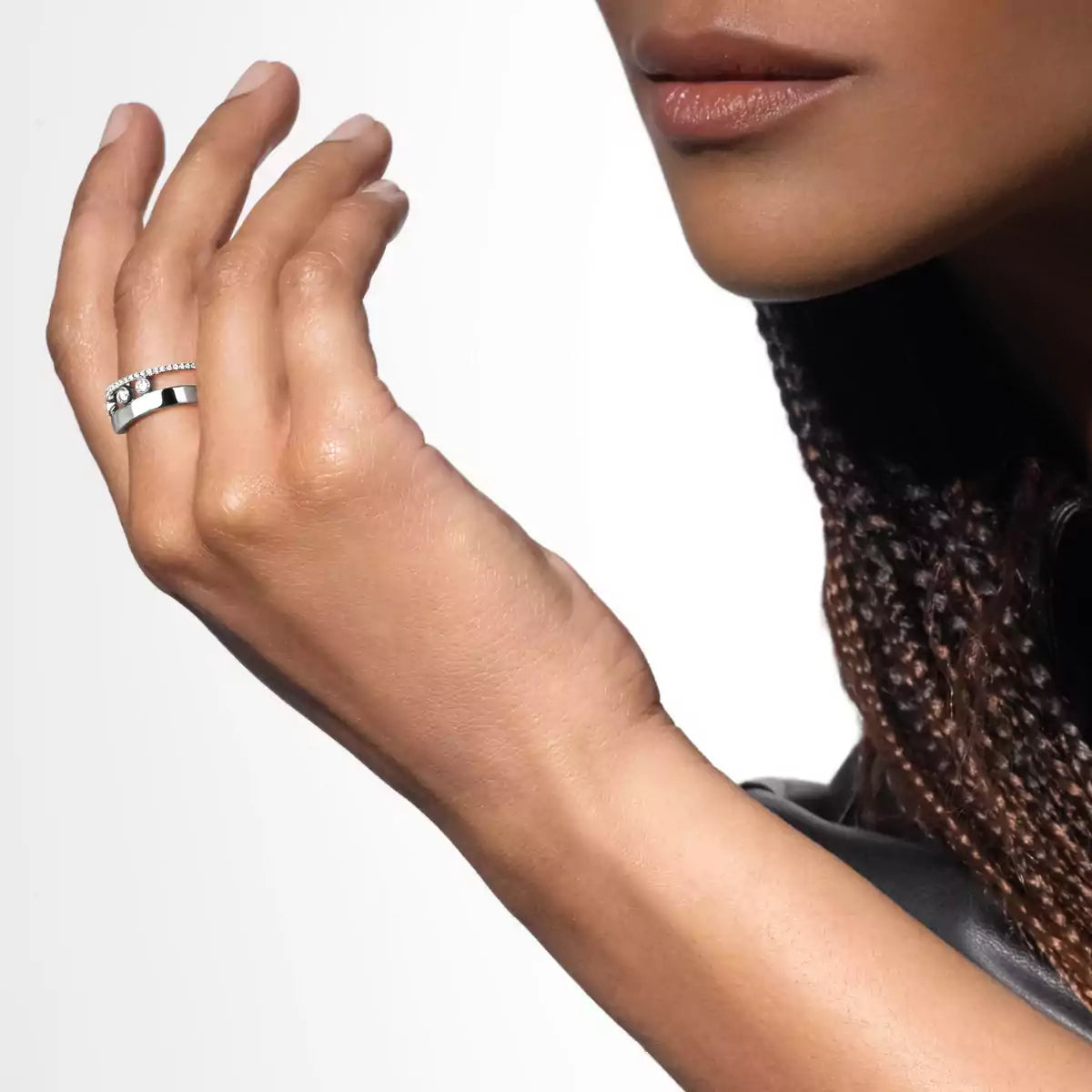 [Limara]Move Romane Diamond Ring