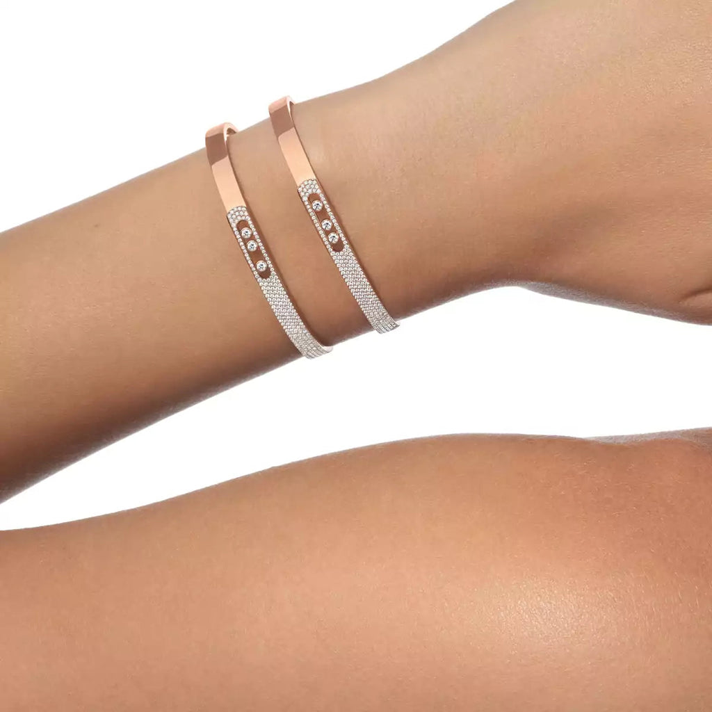 [Limara]MOVE NOA PAVÉ DIAMOND BANGLE BRACELET