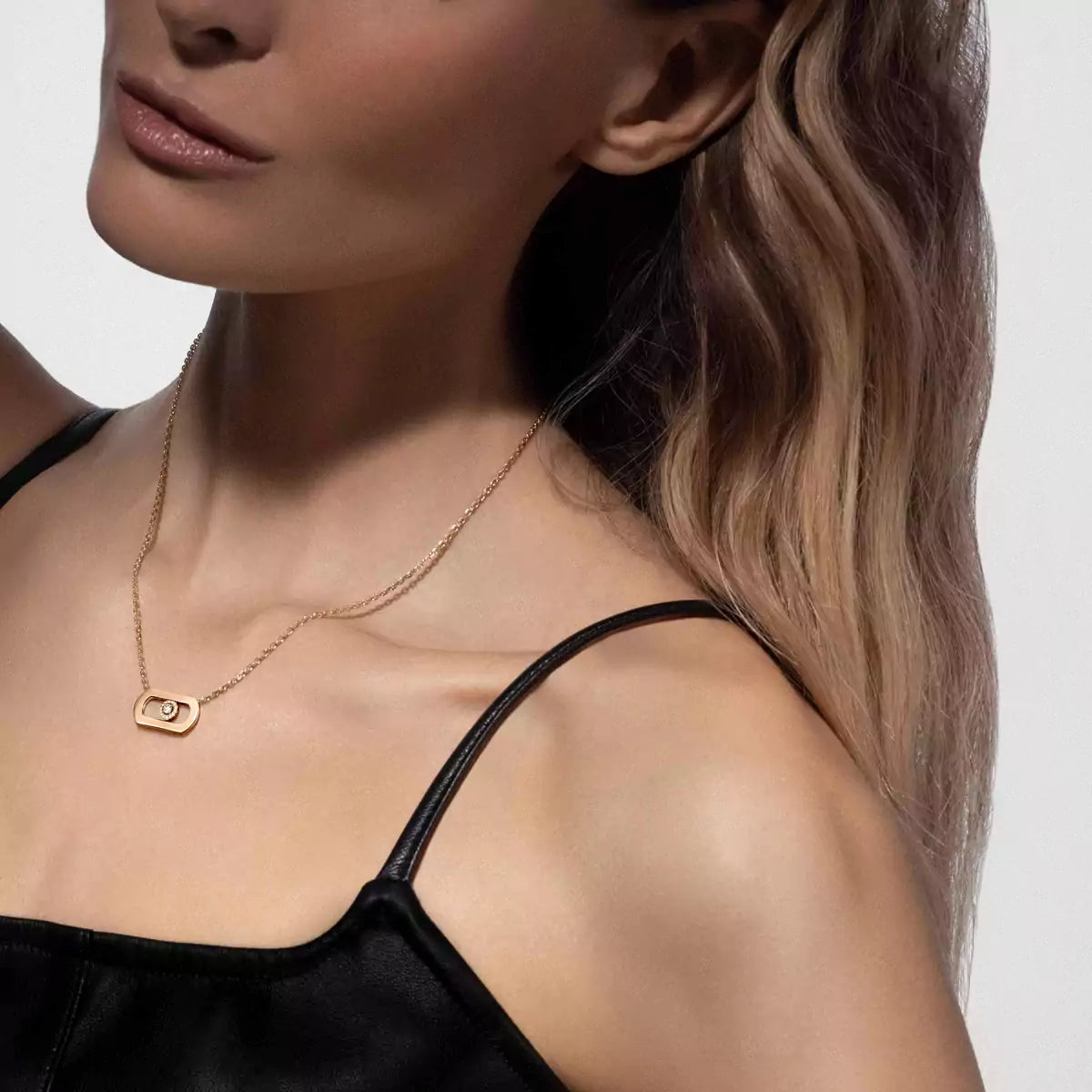 [Limara]So Move Diamond Necklace in Gold