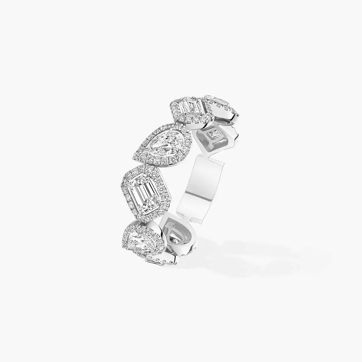 [Limara]Diamond Wedding Ring My Twin